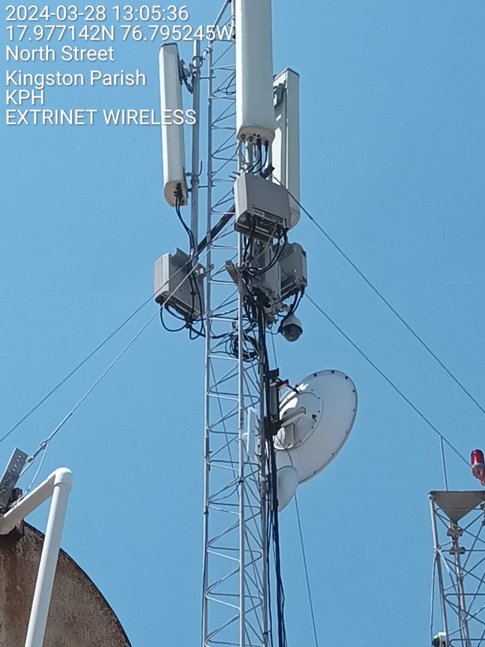 Wireless telecommunications equipment at North Street Kingston